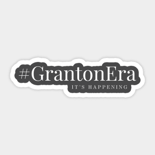 #GrantonEra Sticker